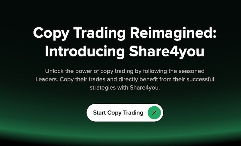 Markets4you Introduces Share4you: Unlock Copy Trading Benefits for All